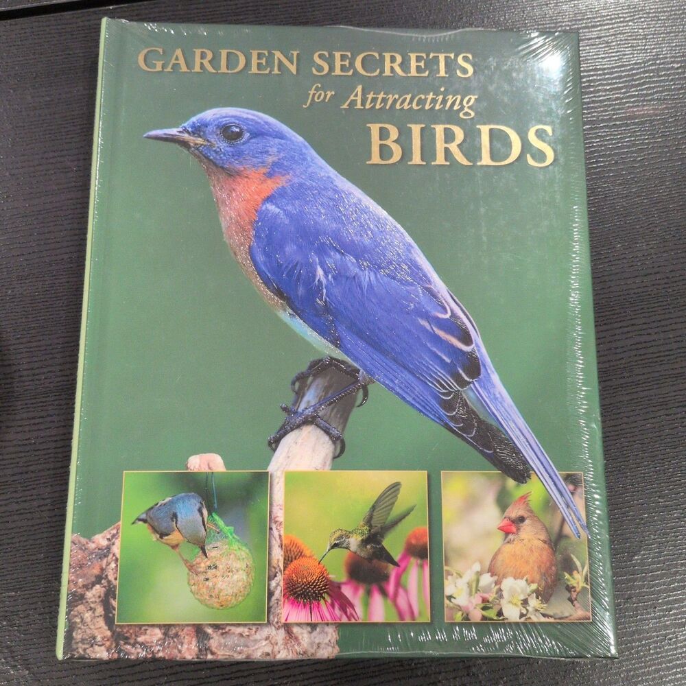 Garden Secrets for Attracting Birds by Rachael Lanicci Hardcover New Wrapped